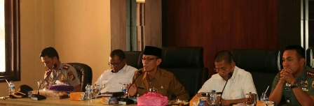 Wabup H.Zardewan Terima Tim Setjend Dewan Ketahanan Nasional.