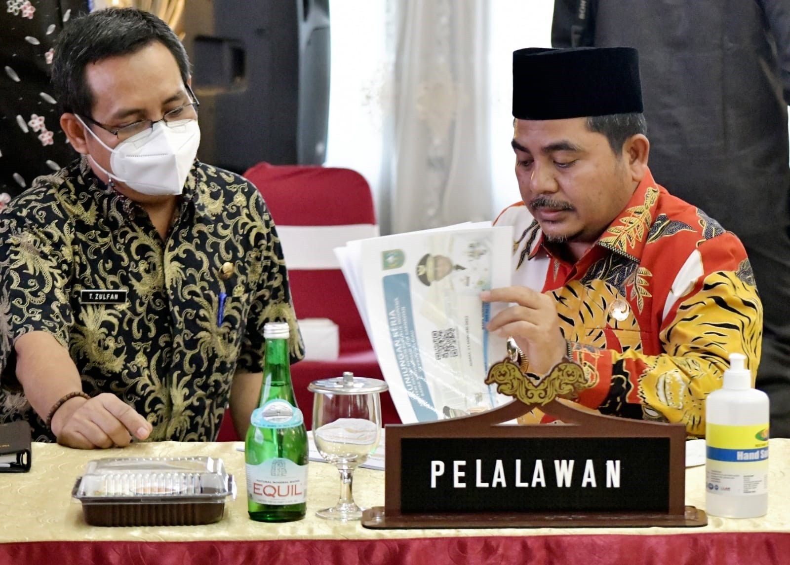 Wakil Bupati Pelalawan Ikuti Rakor di Pemerintah Provinsi Riau.