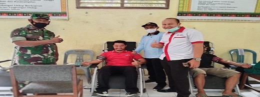 Aksi Donor Darah Pemerintahan Desa  Banjar Panjang
